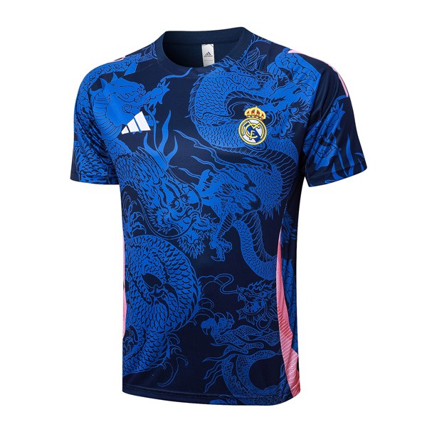 Camiseta Entrenamiento Real Madrid 2024-2025 Azul 2